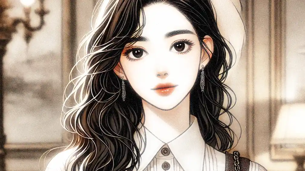 beautiful anime girl